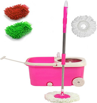 

Cherrylite Easy Steel Spin Mop Set