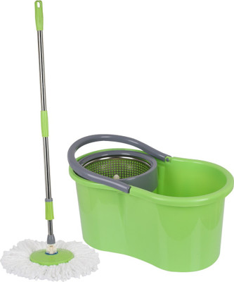 

A Star Easy Mop Steel (004MS) Green Color Mop Set