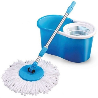 

WebelKart Spin mop and bucket for magic 360 degree cleaning Mop Set