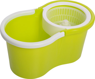 

Wotra Quick & Spin mop with bucket for magic 360 degree cleaning (with 2 refills) Mop Set