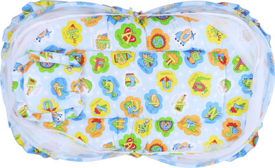 

Ole Baby Nylon Infants Jumbo Reversible 2 In 1 Alphabet Print Mosquito Net(Multicolor)