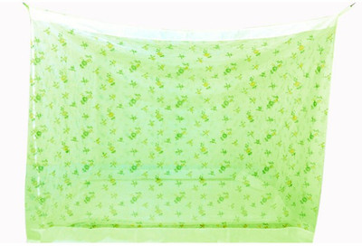 

Mosnet Polyester Adults 5.5x6.5 feet Printed Polyester Hanging Mosquito Net(Green)
