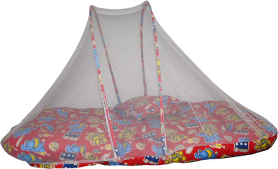 

Muren Nylon Infants Baby Cotton Bedding Set With Mosquito Net Mosquito Net(Marron)