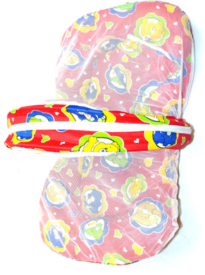 

Pin to Pen Cotton Infants Infant 2 in 1 Bed and net Mosquito Net(Multicolor)