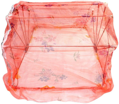 

Abstra Nylon Infants Baby Mosquito Net(Red)