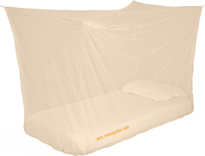 

Ans nylon Infants 6x6ft double bed Mosquito Net(peach)