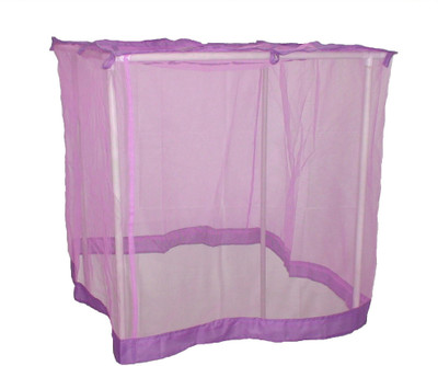 

V. K. Enterprise HDPE - High Density Poly Ethylene Adults 6'-6" x 6'-6" Violet HDPE Mosquito Net(Violet)