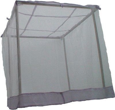 

V. K. Enterprise HDPE - High Density Poly Ethylene Adults 6' x 6' White HDPE Mosquito Net(White)