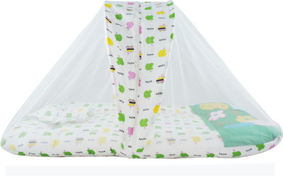

Ole Baby Nylon Infants Embroidery Jumbo Reversible 2 In 1 Mosquito Net(Multicolor)