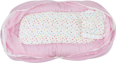 

Ole Baby Nylon Infants Jumbo Reversible 2 In 1 Cherry Berry Mosquito Net(Multicolor)