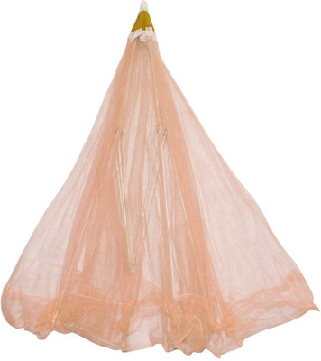

Golddust Nylon Kids Cribs Mosquito Net(Orange)