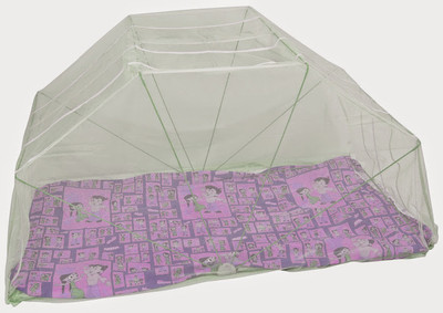 

Elegant Fabrication Polyester Infants 3*6 Feet Special Polyester Single Bed Mosquito Net(Green)