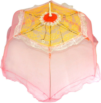

Abstra Nylon Infants Baby Mosquito Net(Red)