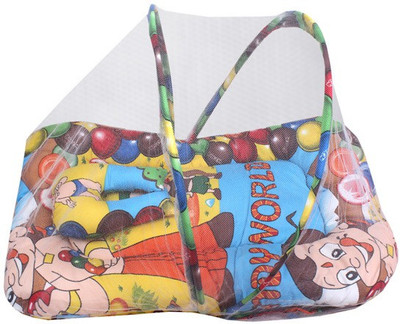 Veena Fabs Infants BABY BEDDING Mosquito Net(Multicolor)