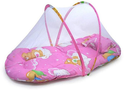 

Swarish Cotton Kids Baby Safety Protect Bed Crib Playpen Best Gift For Kids Mosquito Net(Multicolor)