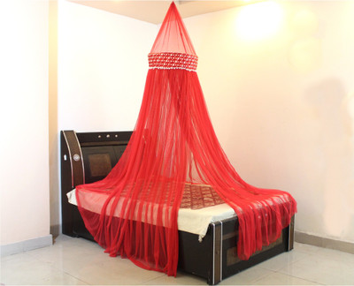 

Creative Textiles Polyester Adults Cozy Sleep Mosquito Net(Red)