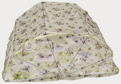 

Elegant Fabrication Polyester Infants 2*3 Feet Printed Polyester Baby care Mosquito Net(Yellow)