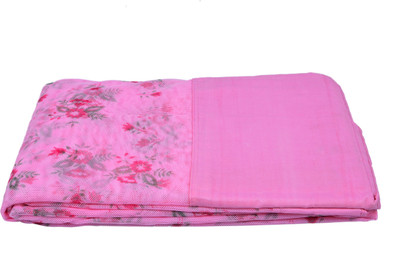 

Fashion Centre Printed polyester Infants Double Bed Mosquito Net(Pink)