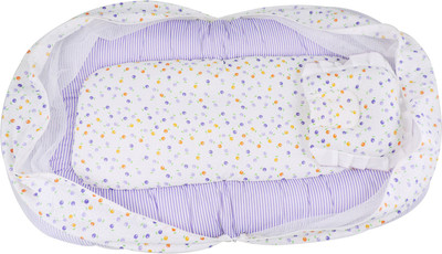

Ole Baby Nylon Infants Jumbo Reversible 2 In 1 Little Cherry Print Mosquito Net(Multicolor)
