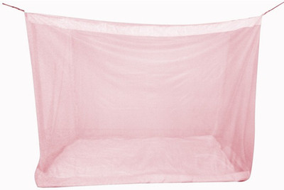 

Shahji Creation Nylon Adults Single Bed multicolor 4X6.5 Feet Best quality Mosquito Net(Multicolor)