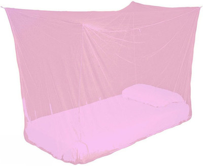 

Ans nylon Infants 6.25x8 ft long bed pink Mosquito Net(pink)