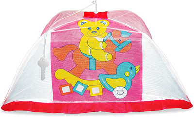 

Creative India Exports Nylon Infants Portable 24X36 Inch Mosquito Net(Multicolor)