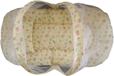 MyKid Nylon Infants Bed Mosquito Net(Yellow)