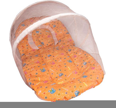 

Baby Basics Infants Printed Bedding Mosquito Net(Orange)