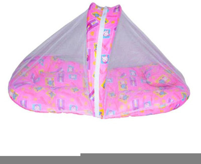 

Baby Basics Infants Printed Bedding Mosquito Net(Pink)