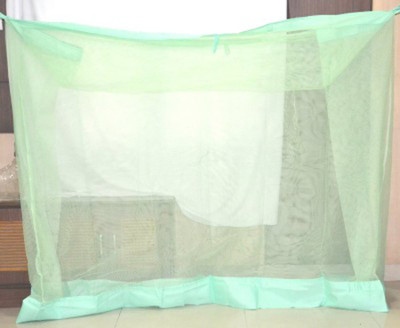 

Shahji Creation Nylon Adults Double Bed 6x6.5 Feet Best Qualitygreen Mosquito Net(Green)
