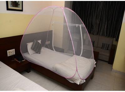 

Raj Nets Nylon Infants Single Bed Mosquito Net(White)