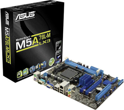 Asus M5a78l M Lx3 For Amd Processor Motherboard Black Price In India Asus Motherboards Price In India Jaryal Com