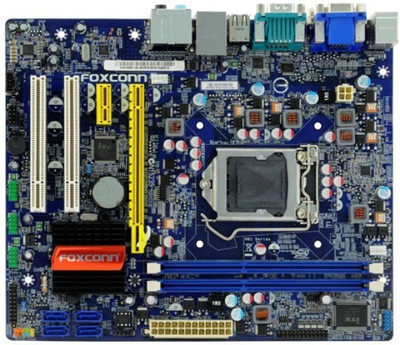 Foxconn H61 DDR3 Motherboard(Black, Green)