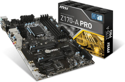 

MSI Z170A Pro Motherboard(Black)