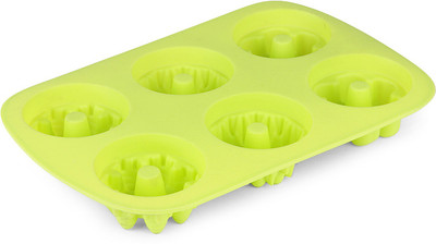 

JB Collection Silicone Cake 6 - Cup Cupcake/Muffin Mould(Pack of 1)