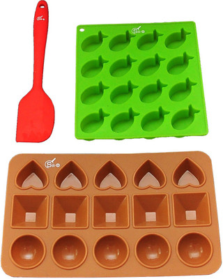 Sili-O 15 + 16 - Cup Chocolate Mould(Pack of 3)
