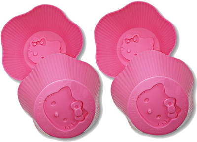 

molyf 1 - Cup Cupcake/Muffin Mould(Pack of 4)