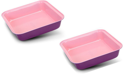 

Alda Miss Bakes Square Cake Tin Set - 23 cm 1 - Cup Cake/Bread Mould(Pack of 1)
