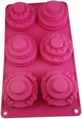 CAKE DECOR 6 - Cup Cupcake/Muffin Mould(Pack of 1)