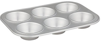 

TAG3 Microwave Safe Aluminium Bakeware 6 - Cup Mould Tray(Pack of 1)