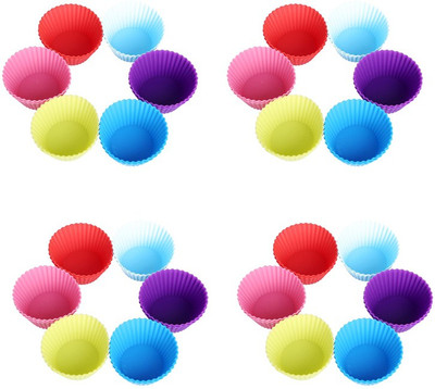 

Hua You 24 - Cup Cupcake/Muffin Mould(Pack of 24)