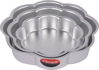 

PEHER NA - Cup Cake/Bread Mould(Pack of 3)