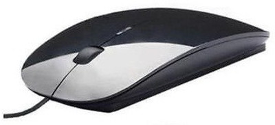 Smacc ULTRA SLIM Wired Optical Mouse USB, Black