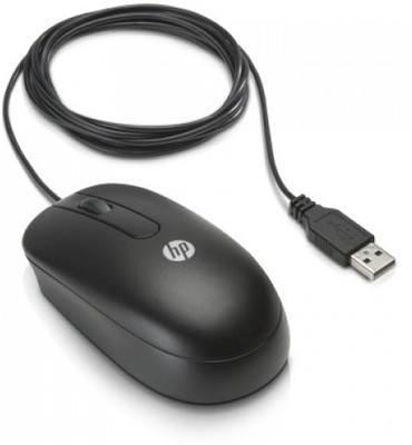 HP Scroll Wired Optical Mouse(USB, Black)