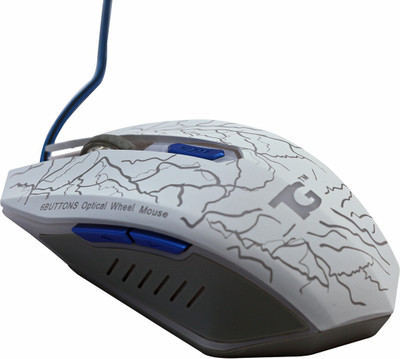 

TacGears M055 Wired Optical Gaming Mouse(USB, White)