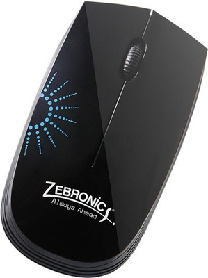 

Zebronics Sun Black Wired Optical Mouse(USB, Black)