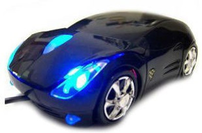 

Shrih Ferrari Race Car Shaped Wired Optical Mouse(USB, Blue)