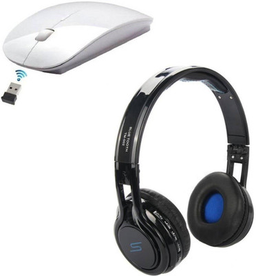 

FKU TM002 Wireless Bluetooth Headphone With Ultra Slim Combo Set