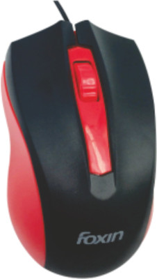 

Foxin FOM2021 Wired Optical Mouse(USB, Red, Black)