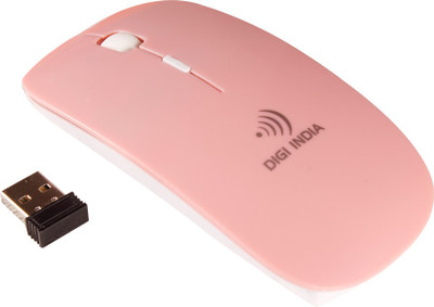 

Digi India Blkmose Wireless Optical Mouse(USB, Pink)